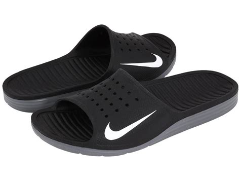 nike slippers heren zwart|nike teen slippers heren.